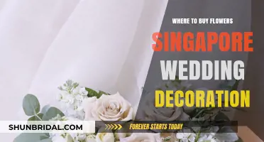 Singapore Wedding Flowers: Top Spots for Stunning Decoration Blooms