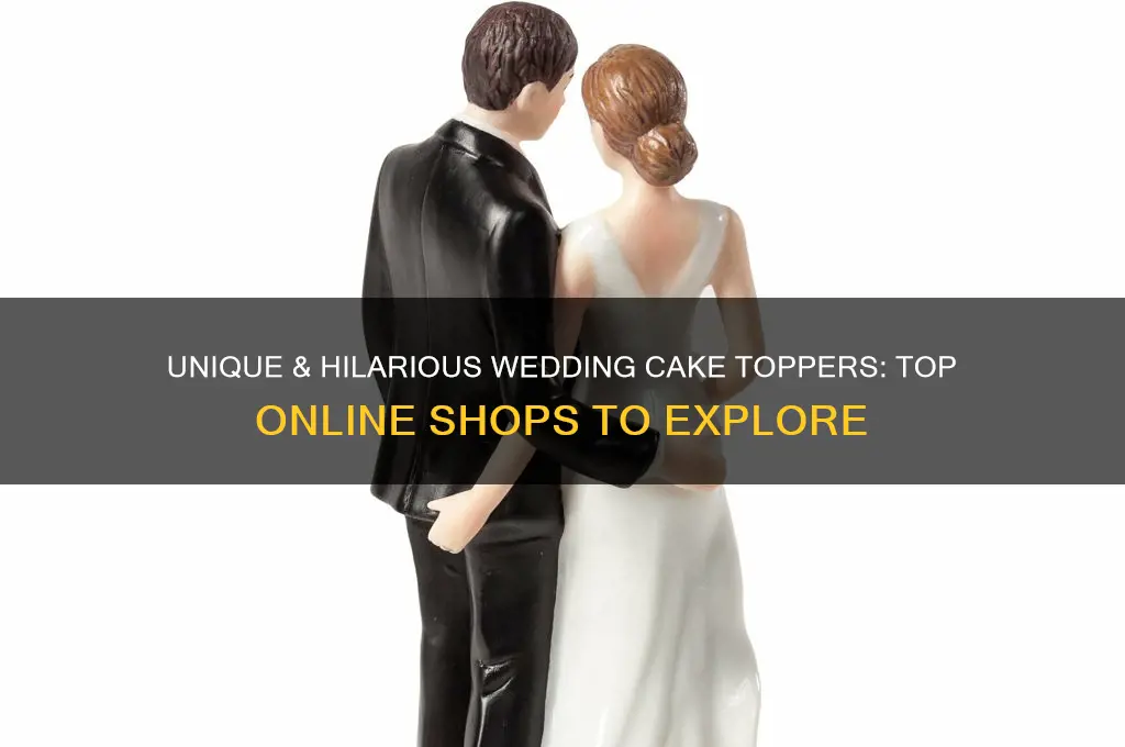 where to buy funny wedding toppers