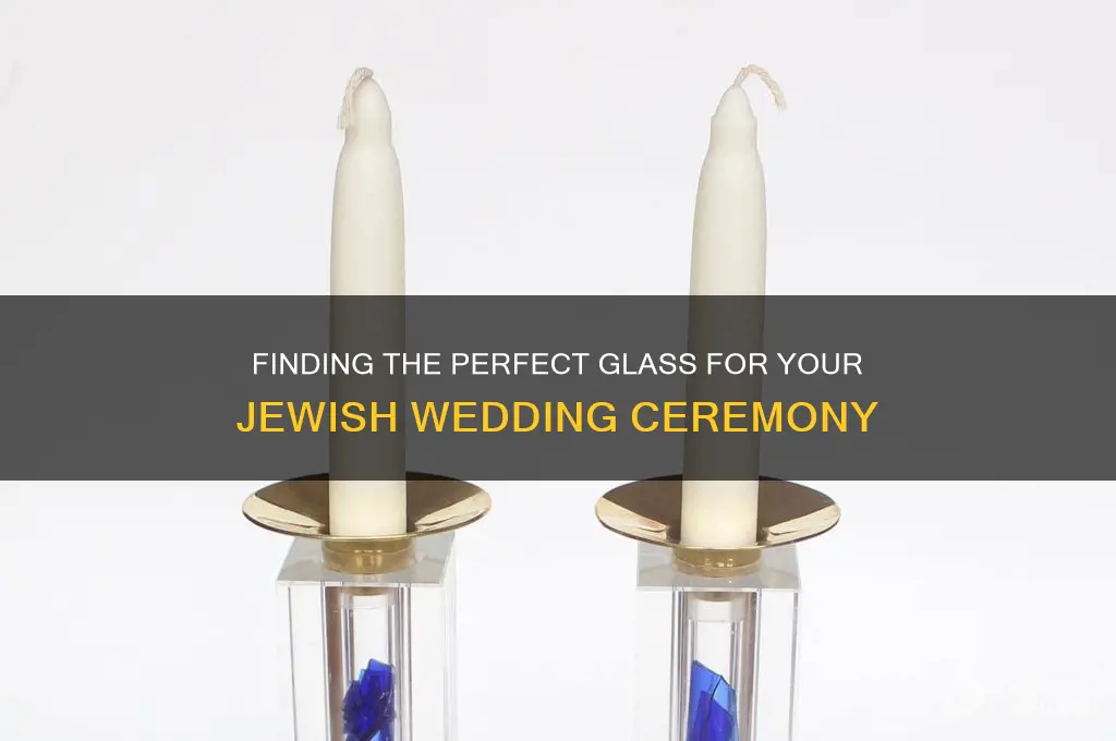 where to buy glass for jewish wedding