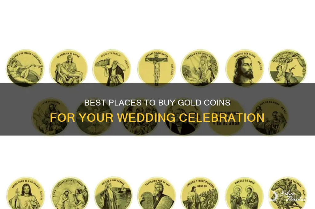 where to buy gold coins for wedding