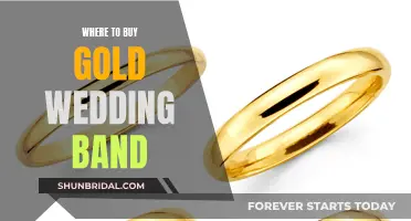 Gold Wedding Bands: Where to Buy