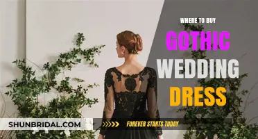 Gothic Wedding Dresses: Where to Buy Guide