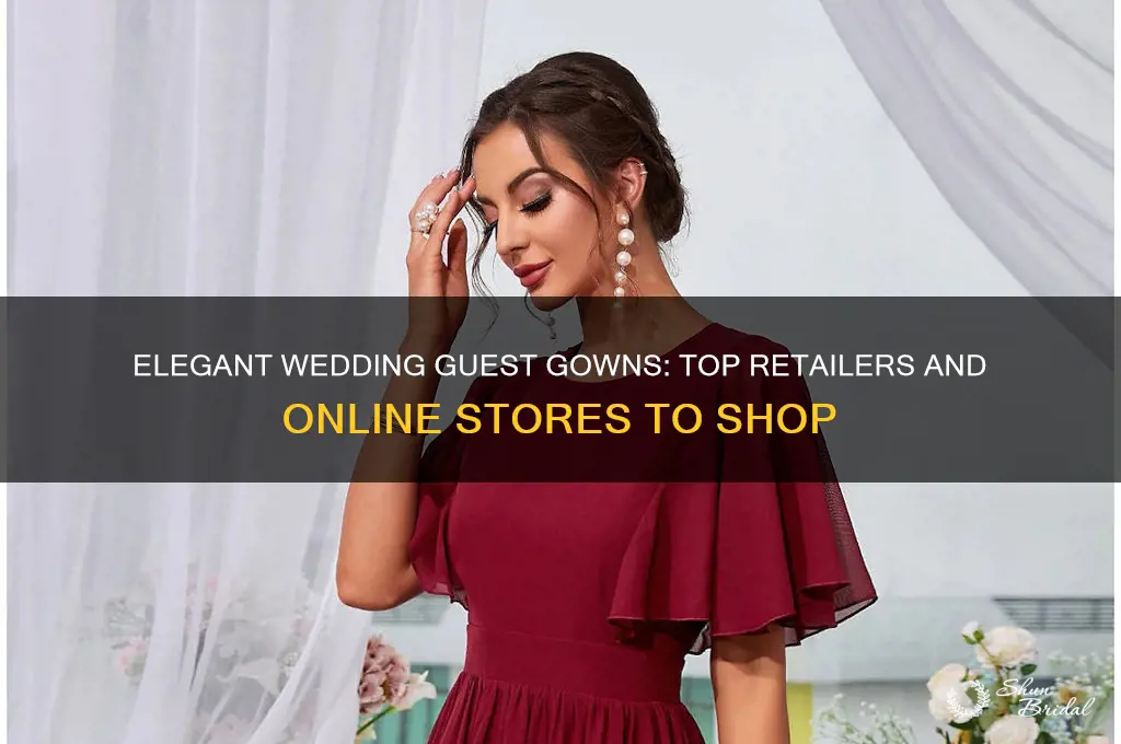 where to buy gowns for wedding guest