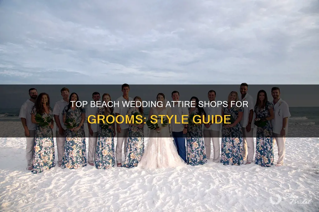 where to buy groom beach wedding attire