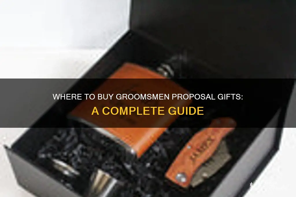 where to buy groomsmen asking