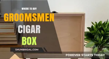 Best Places to Buy Stylish Groomsmen Cigar Boxes Online
