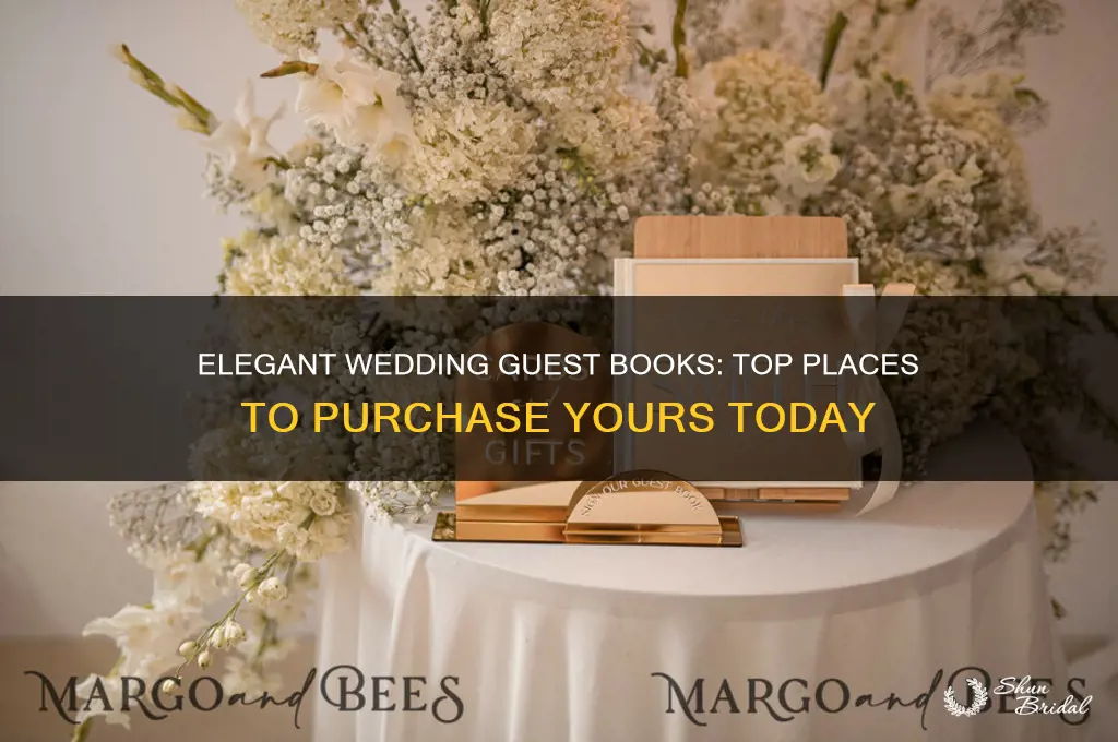 where to buy guest book for wedding