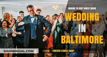 Baltimore's Best Wedding Guest Book Shops: A Comprehensive Guide