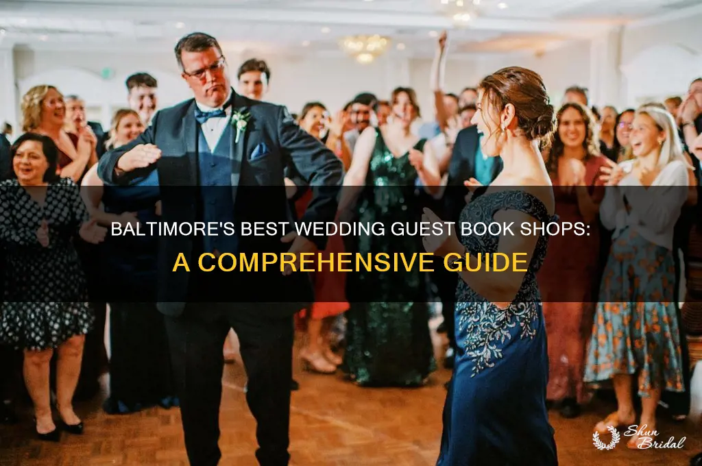 where to buy guest book wedding in baltimore