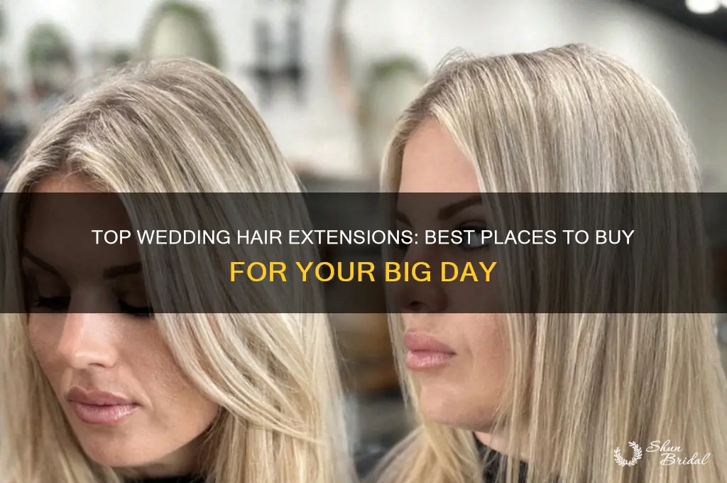 where to buy hair extensions for wedding