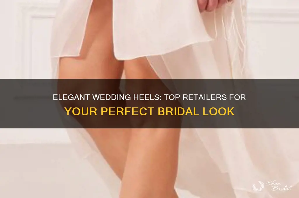where to buy heels for wedding