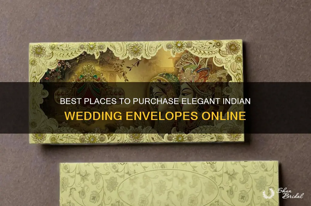 where to buy indian wedding envelopes