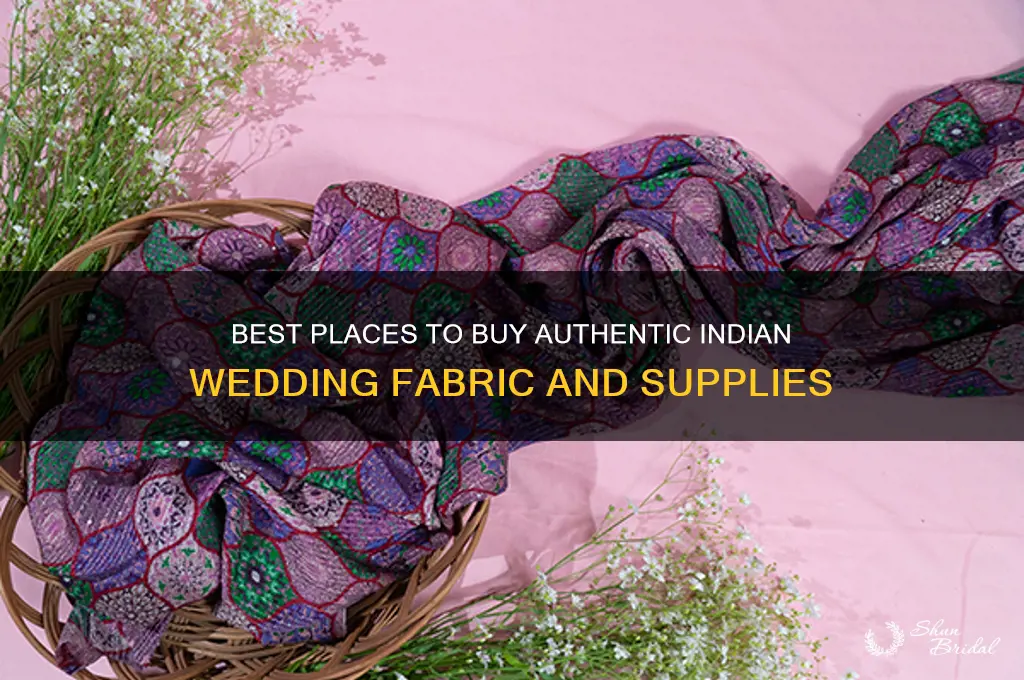 where to buy indian wedding material