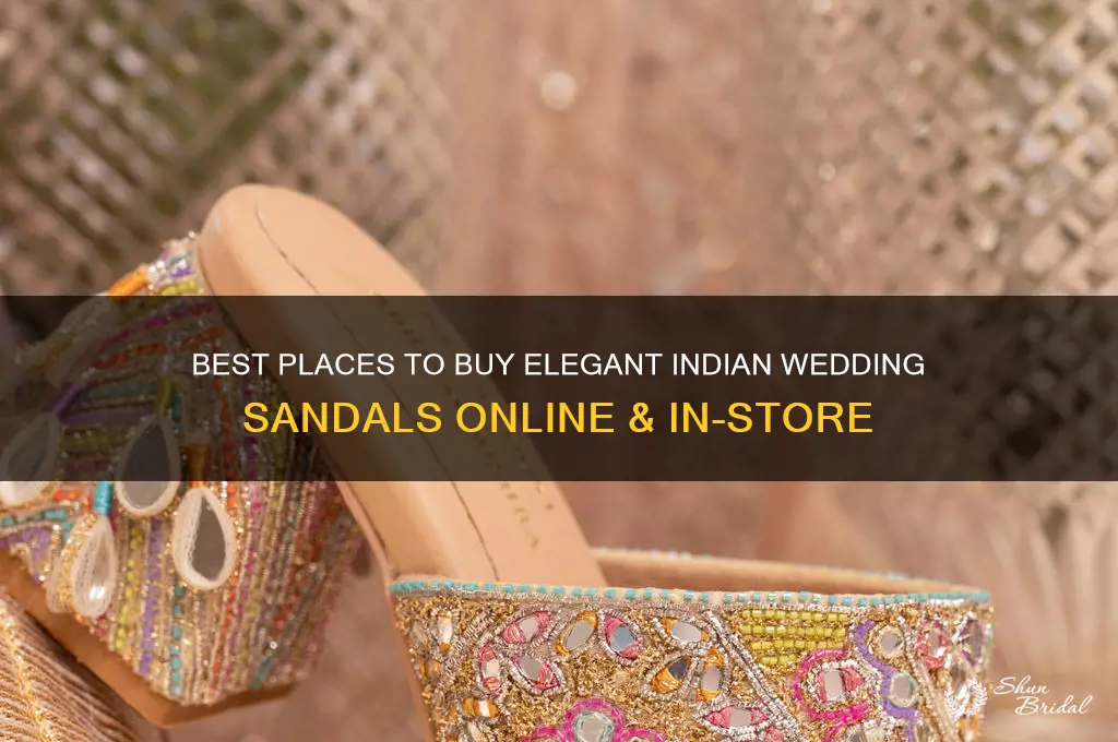 where to buy indian wedding sandals