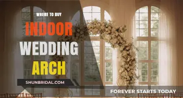 Elegant Indoor Wedding Arches: Top Places to Purchase Yours