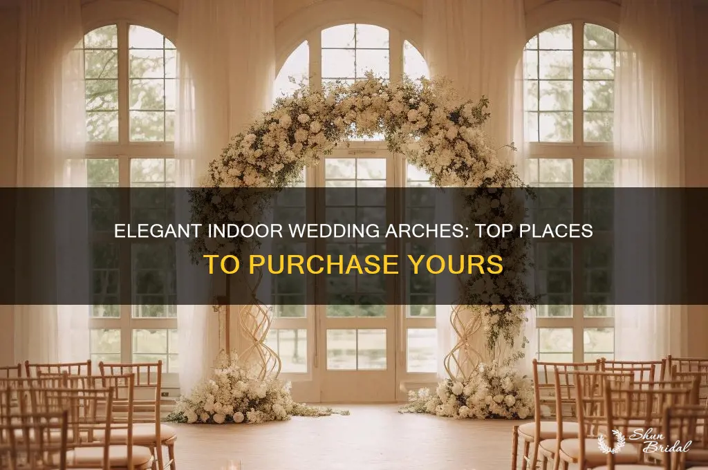where to buy indoor wedding arch