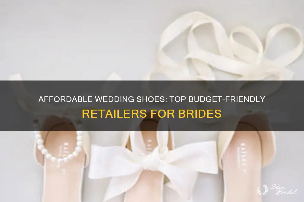 where to buy inexpensive wedding shoes