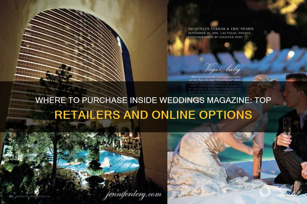 where to buy inside weddings magazine
