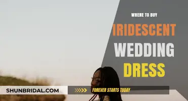 Iridescent Wedding Dresses: Where to Buy Guide
