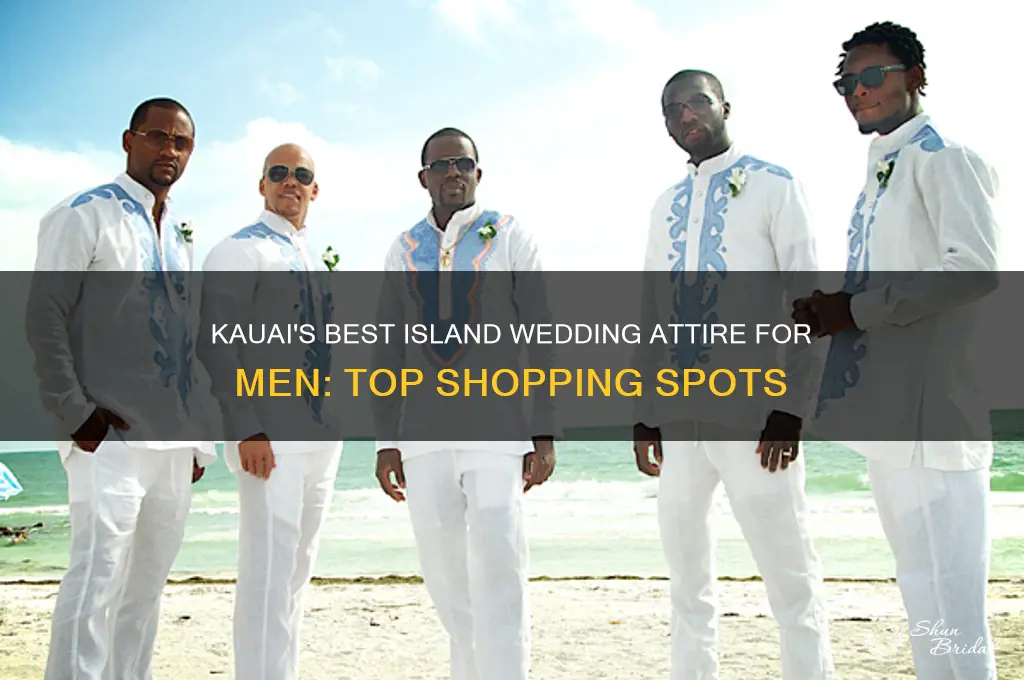 where to buy islands wedding clothes for men kauai
