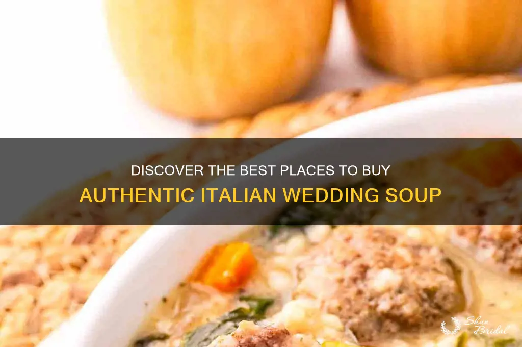 where to buy itailian wedding soup