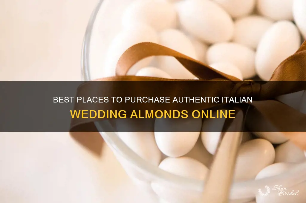 where to buy italian wedding almonds