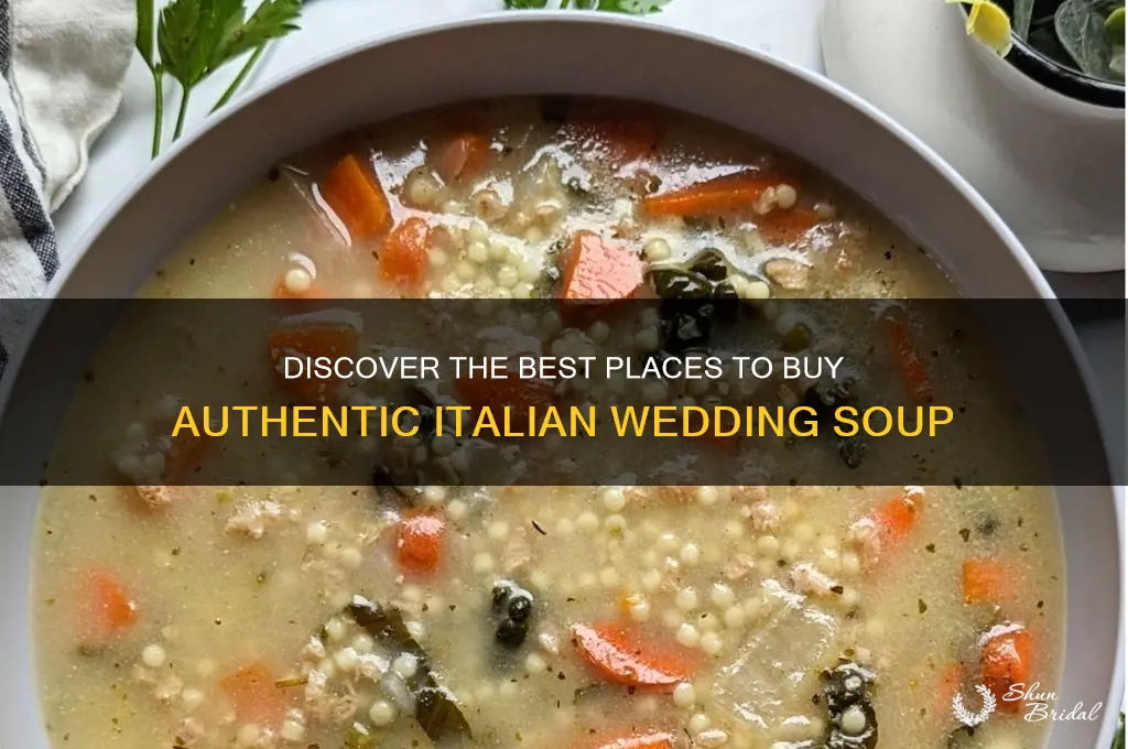 where to buy italian wedding soup