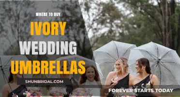 Elegant Ivory Wedding Umbrellas: Top Retailers for Your Special Day