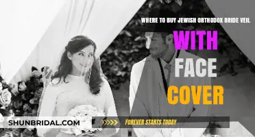 Where to Buy Orthodox Jewish Bridal Veils with Face Covering
