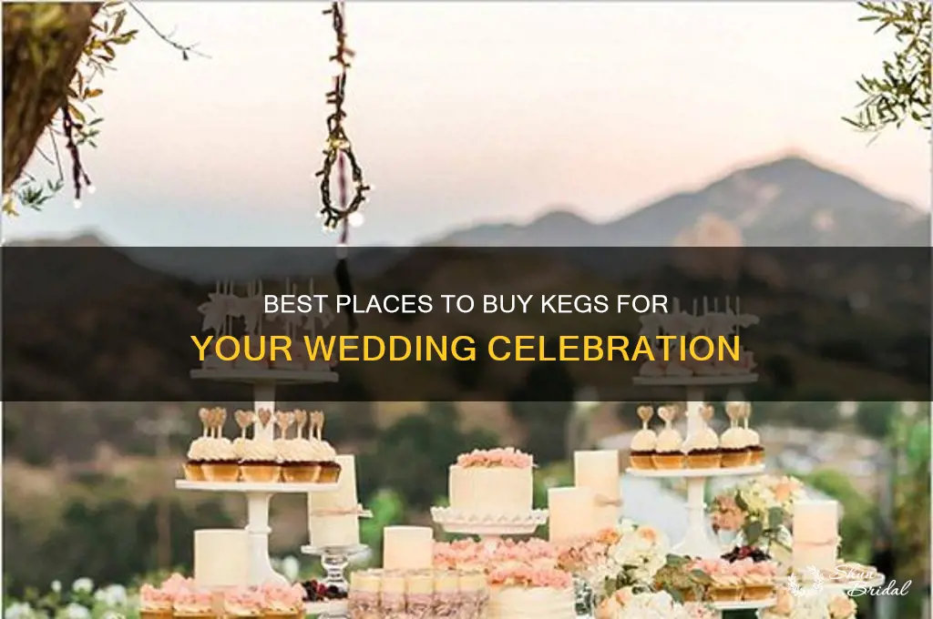 where to buy kegs for wedding