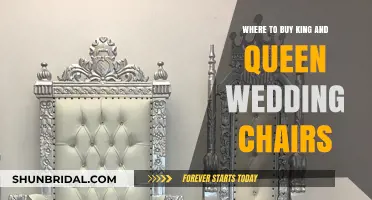 Elegant King and Queen Wedding Chairs: Top Retailers and Buying Guide