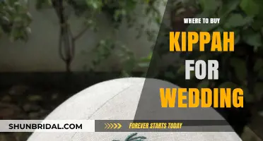 Elegant Kippah Options: Top Places to Buy for Your Wedding