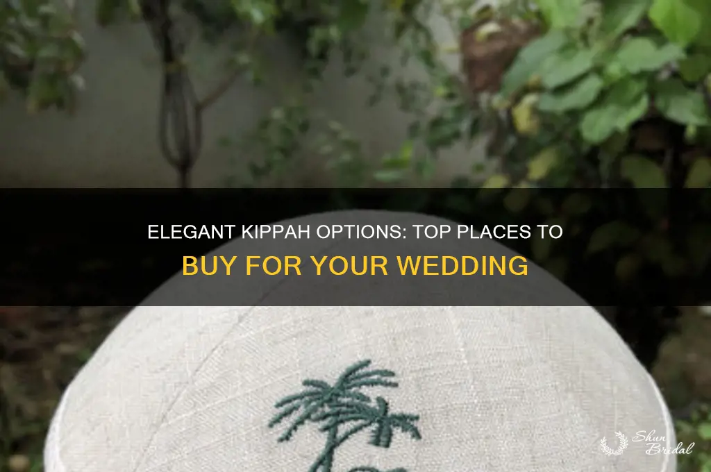 where to buy kippah for wedding