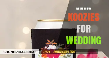 Top Wedding Koozie Vendors: Where to Buy Custom Holders
