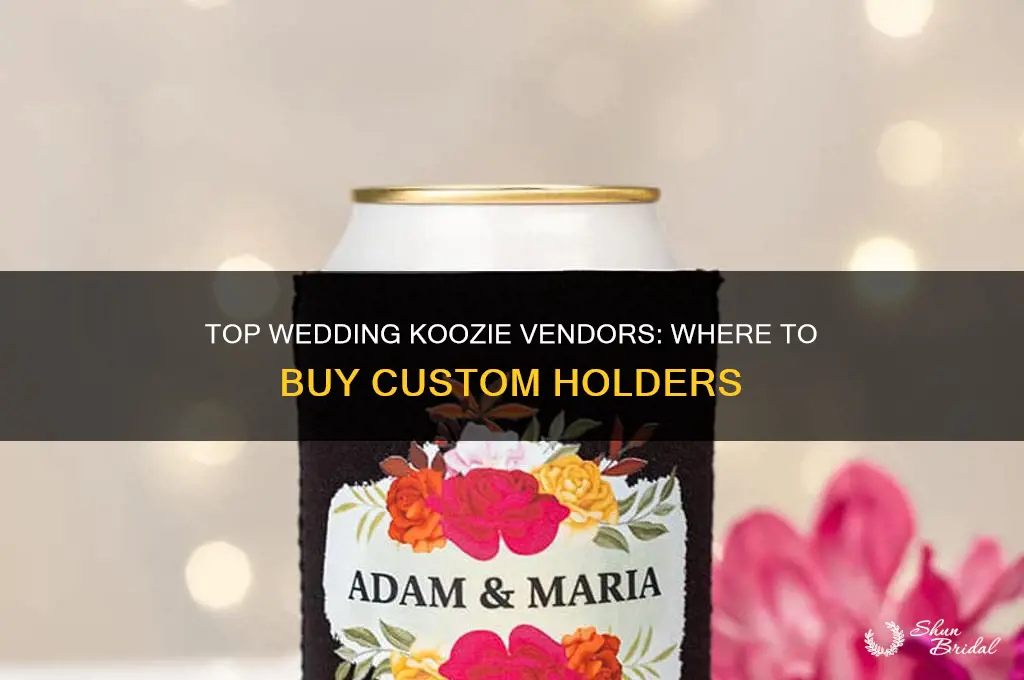 where to buy koozies for wedding
