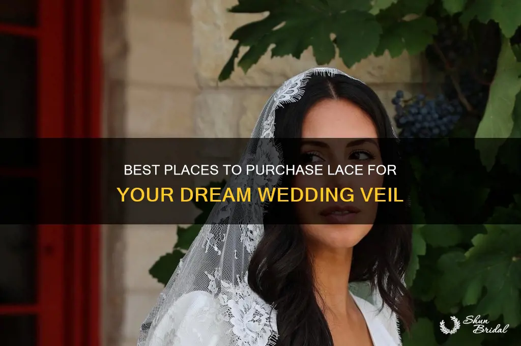 where to buy lace for wedding veil