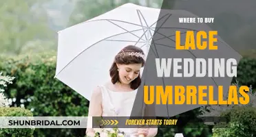 Elegant Lace Wedding Umbrellas: Top Retailers for Your Special Day
