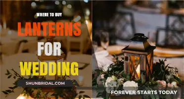 Elegant Wedding Lanterns: Top Places to Purchase for Your Special Day