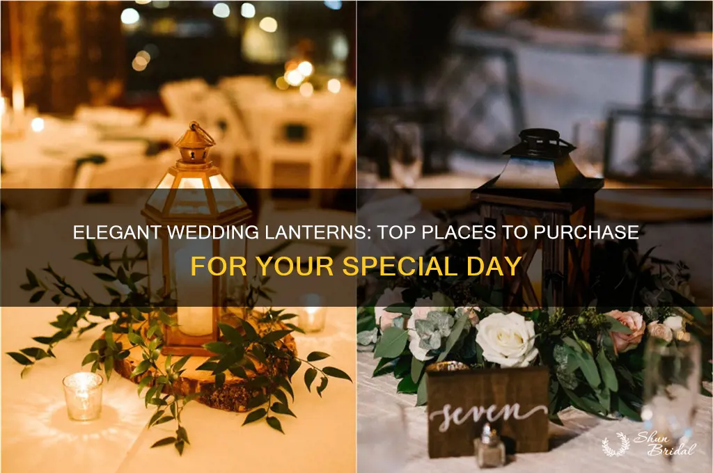 where to buy lanterns for wedding