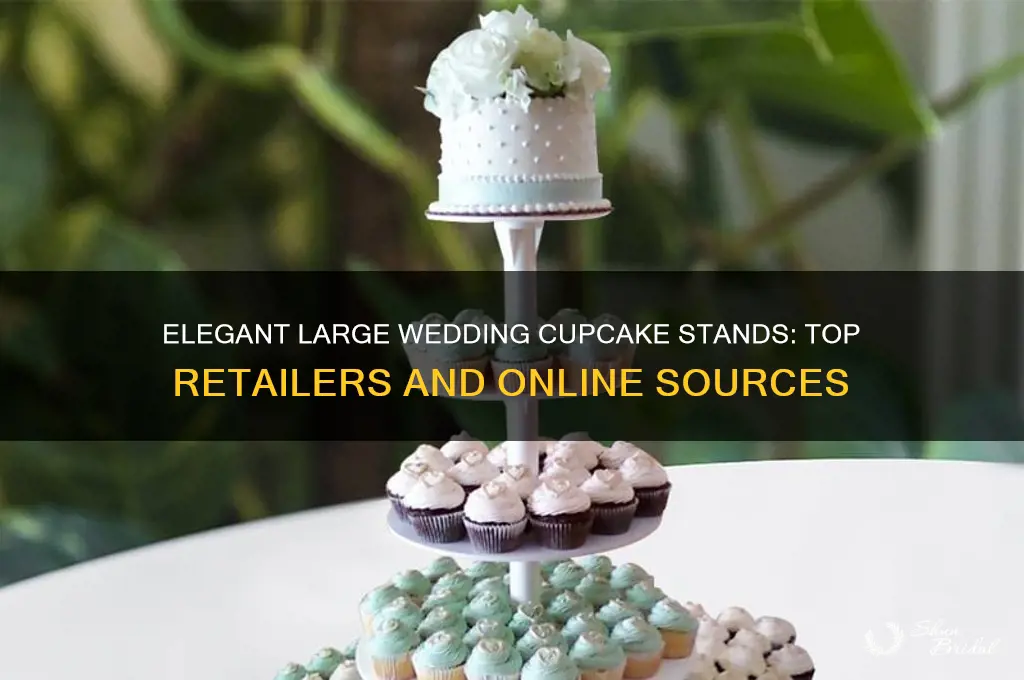 where to buy large wedding cupcake stands