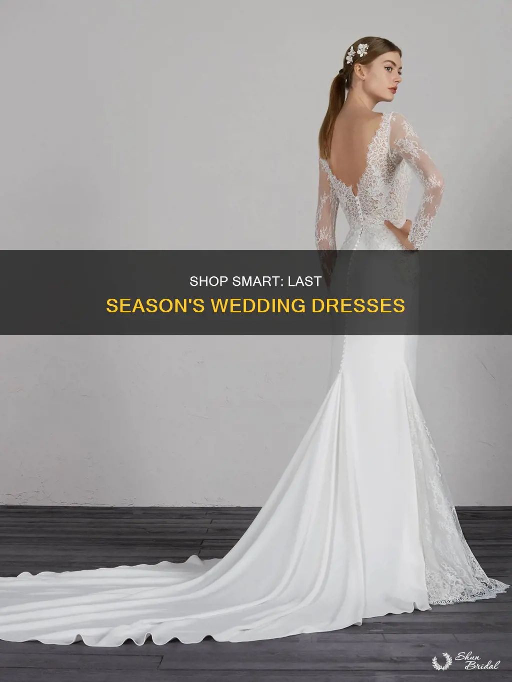 where to buy last season wedding dresses