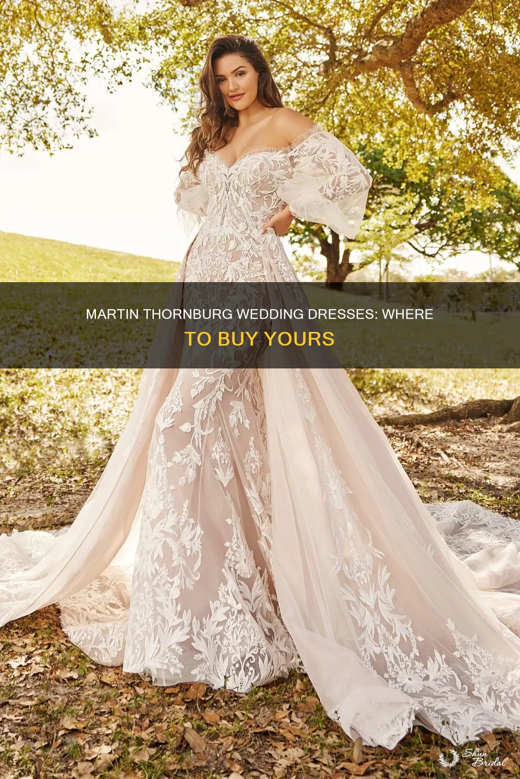 where to buy martin thornburg wedding dresses