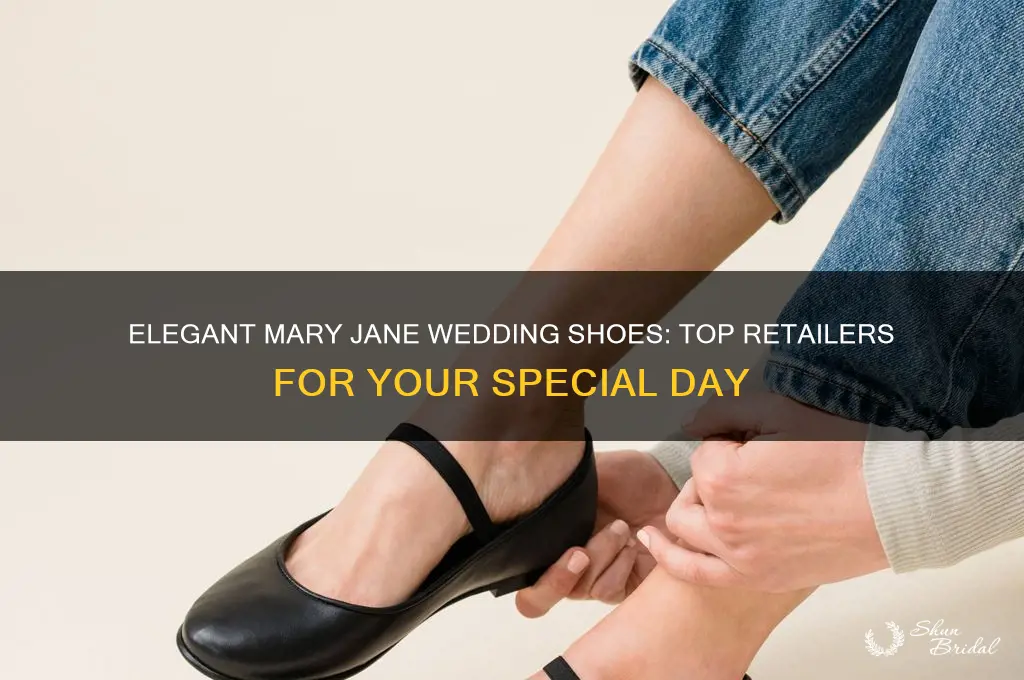 where to buy mary jane wedding shoes