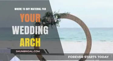 Top Wedding Arch Material Suppliers: Where to Shop for Your Dream Design