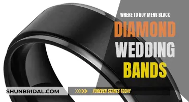 Black Diamond Wedding Bands for Men: Where to Buy