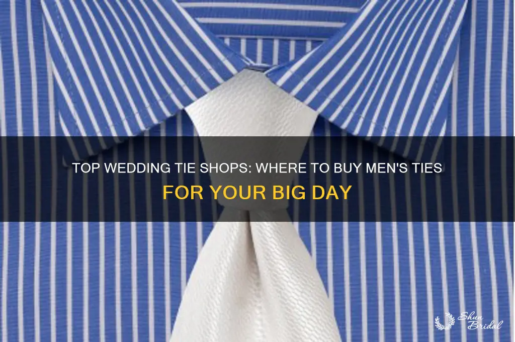 where to buy mens ties wedding