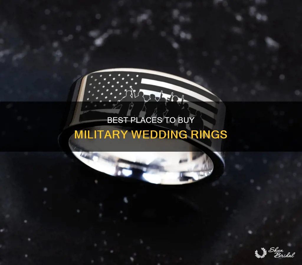 where to buy military wedding rings