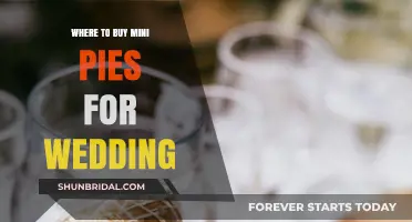 Sweet Wedding Treats: Top Places to Buy Mini Pies for Your Big Day