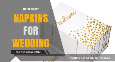 Elegant Wedding Napkins: Top Places to Purchase for Your Special Day