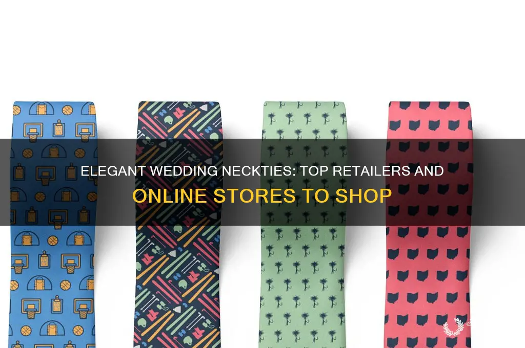 where to buy neckties for weddings